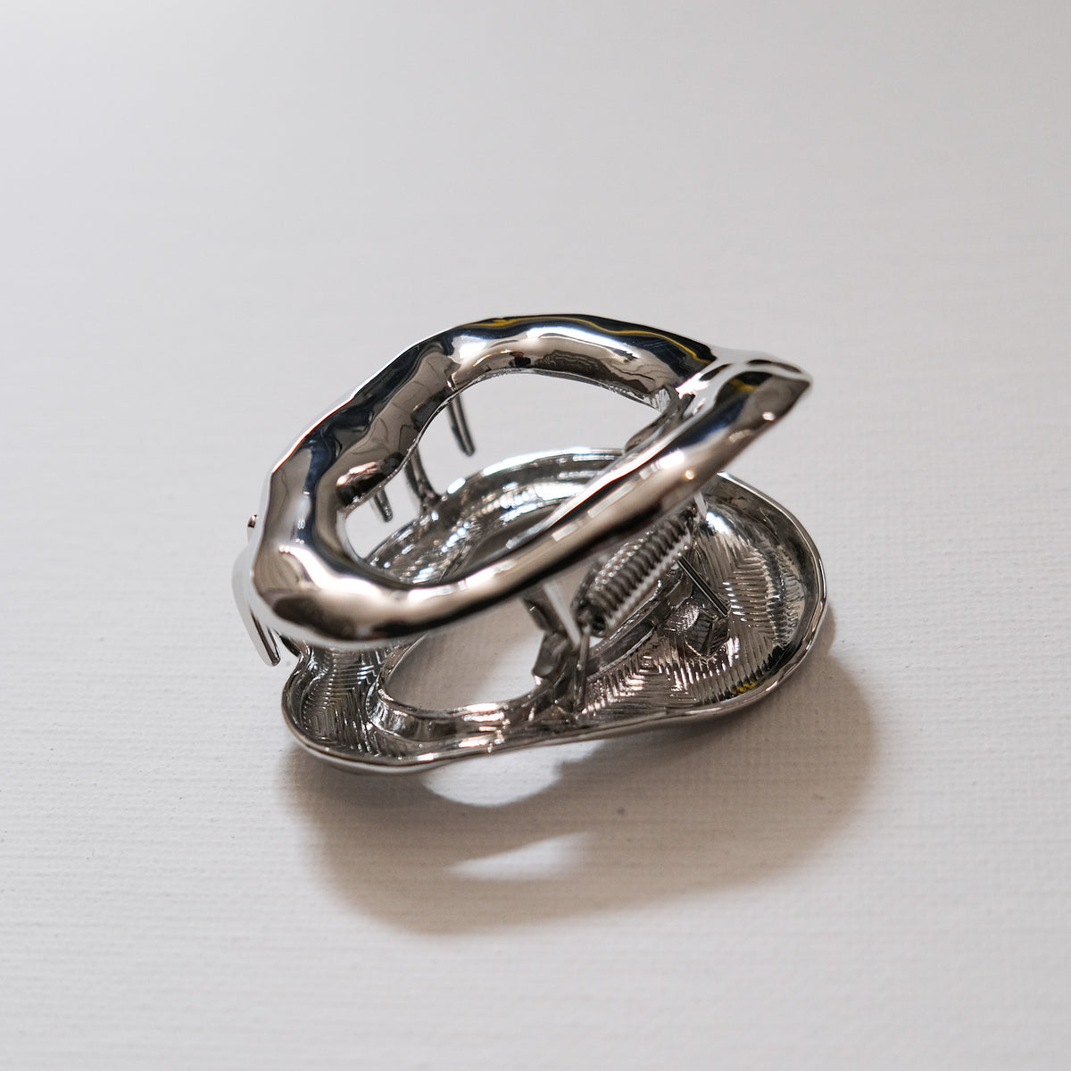 Mia Hair Claw Silver