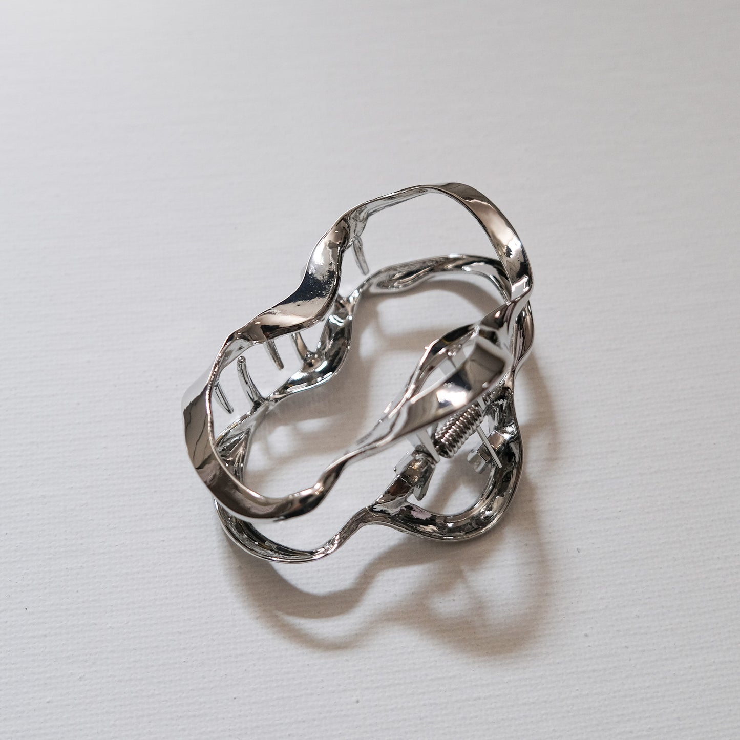 Ella Hair Claw Silver