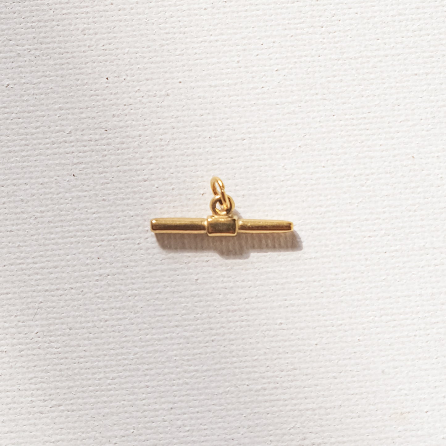 T-Bar Charm Gold