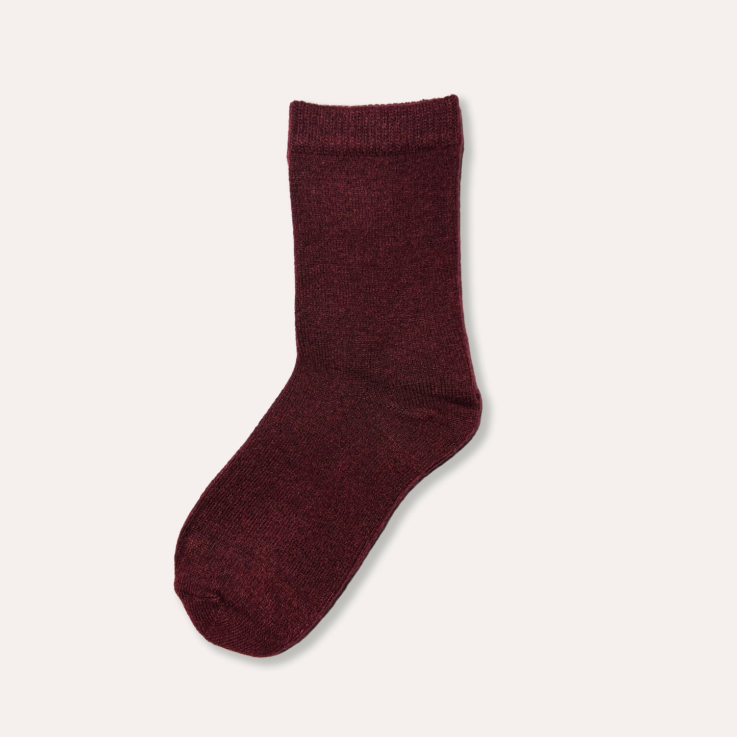 Cashmere Socks Burgundy