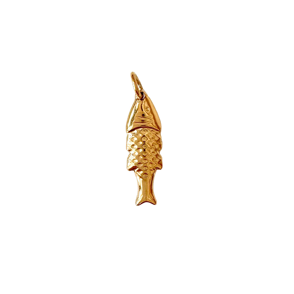Fish Charm Gold