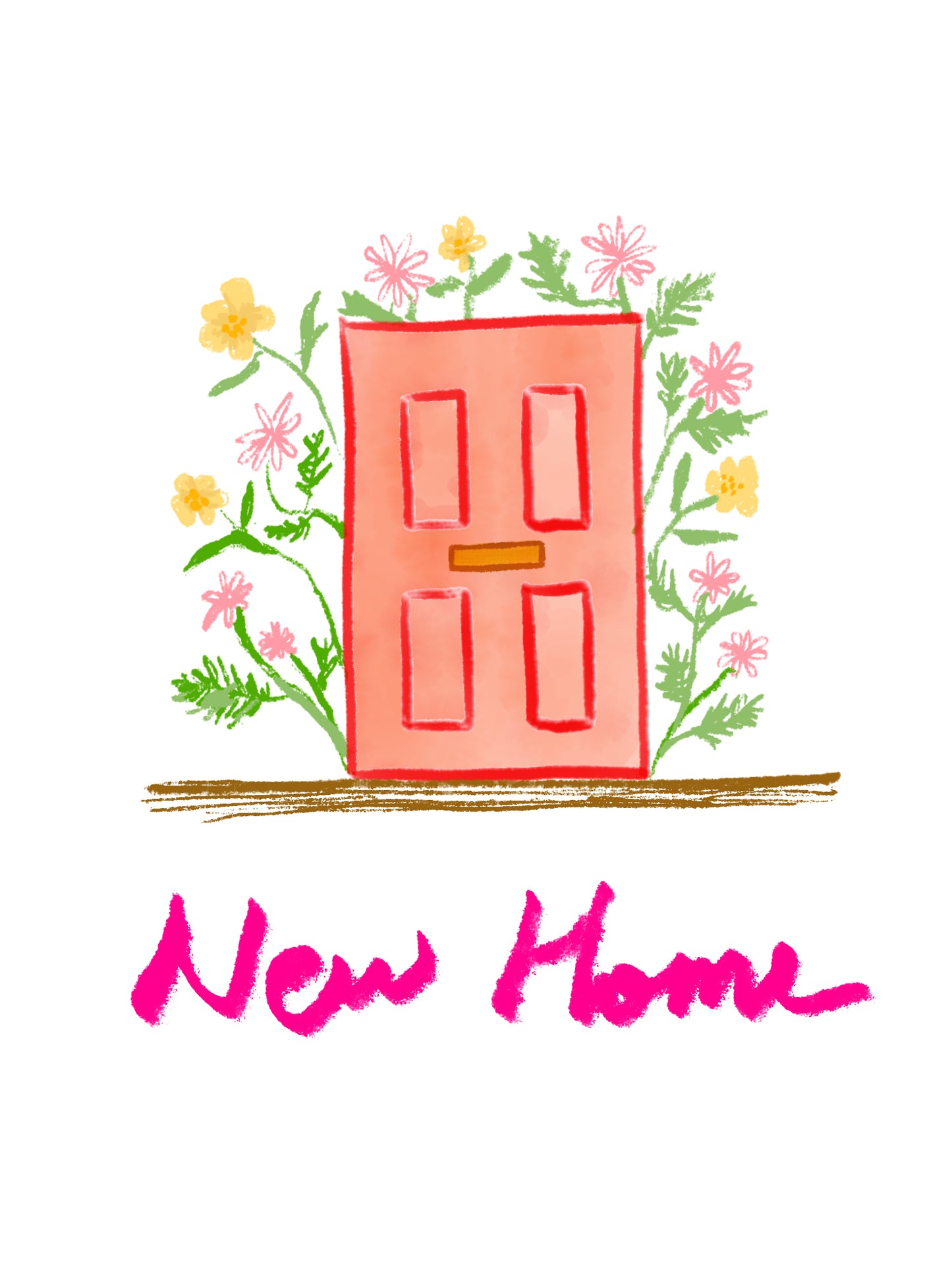 Greeting Cards New home White