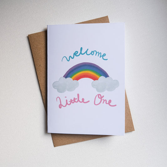 Greeting Cards Welcome Little One Multi
