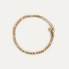 Figaro Chain Bracelet Gold