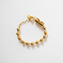 Chunky Ball Chain Bracelet Gold