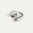 Adella Adjustable Ring Silver