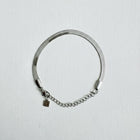 Herringbone Chain Bracelet Silver