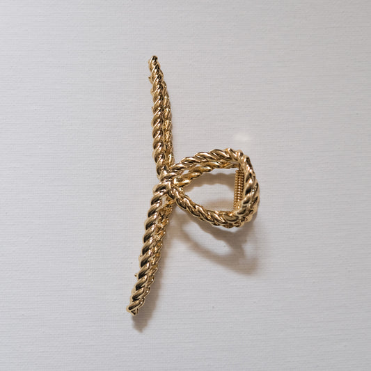 Siena Hair Claw Gold