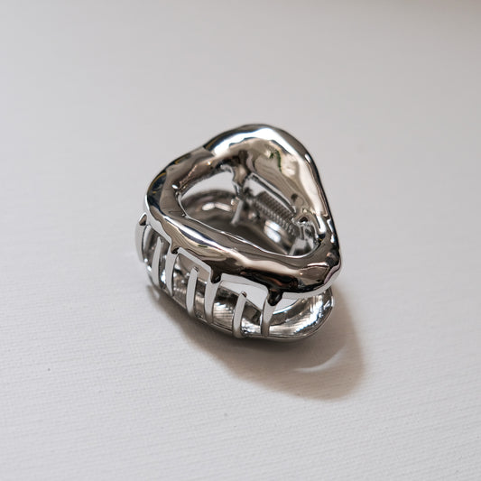 Mia Hair Claw Silver