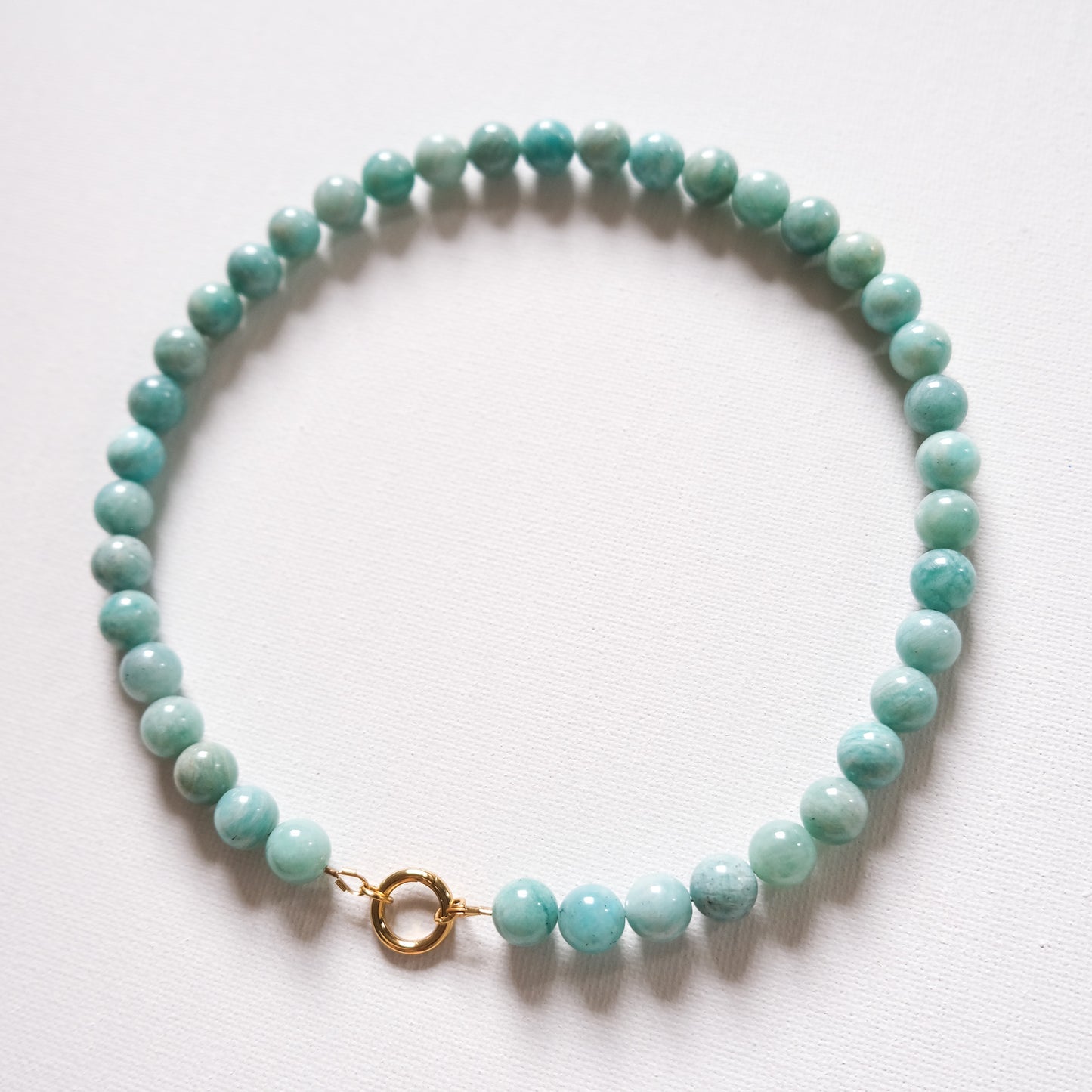 Sarah Bead Necklace Amazonite