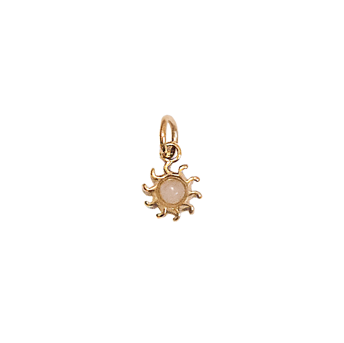 Celestial Sun Charm Cream/Gold