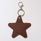 Star Sunglasses Keeper Key Ring Brown