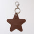 Star Sunglasses Keeper Key Ring Brown