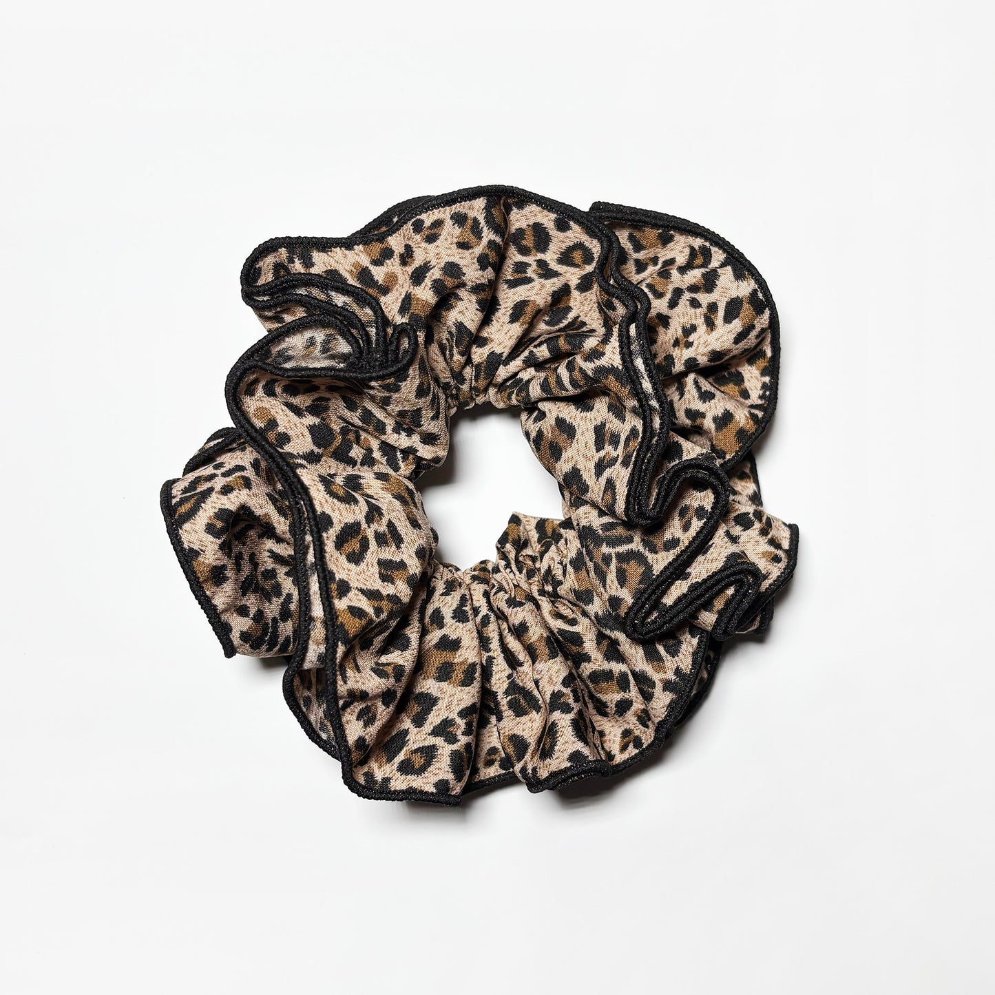 Eloise Scrunchie Black Leopard