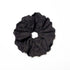 Sophia Embroidered Scrunchie Black