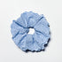 Sophia Embroidered Scrunchie Blue