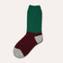 Wooly Socks Red/Green/Grey