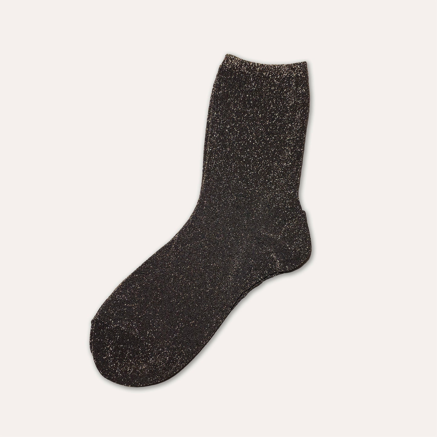 Glitter Socks Black/Gold