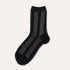 Striped Glitter Socks Black