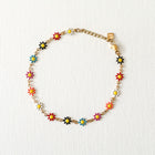 Daisy Anklet Multi