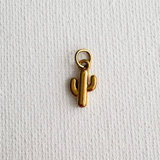 Cactus Charm Gold