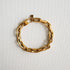 Luxe Bold Paper Clip Chain Bracelet Gold