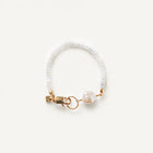 Lara Bracelet With A Keshi Pearl Opalite/Gold