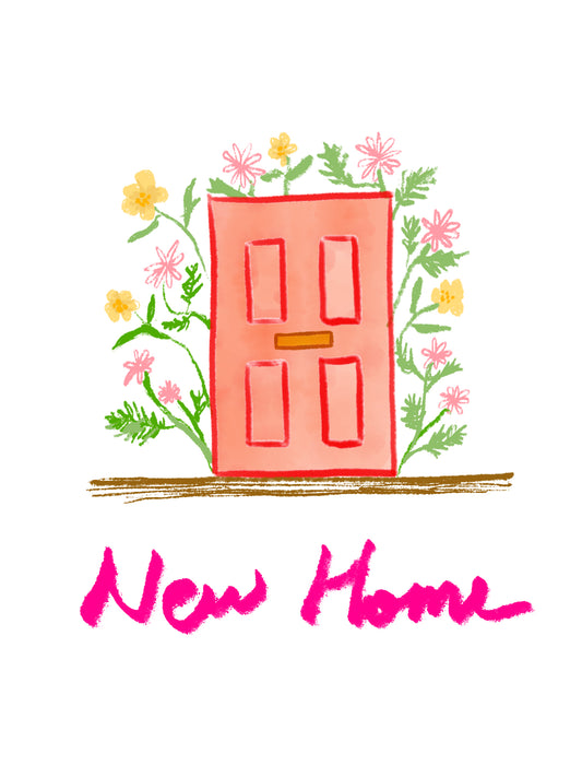 Greeting Cards New home White