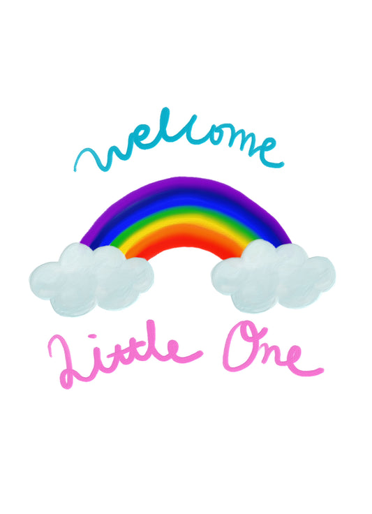Greeting Cards Welcome Little One Multi
