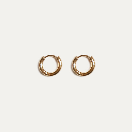 XX-Small Classic Hoop Earrings Gold