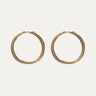 Large Classic Hoop Earrings Gold