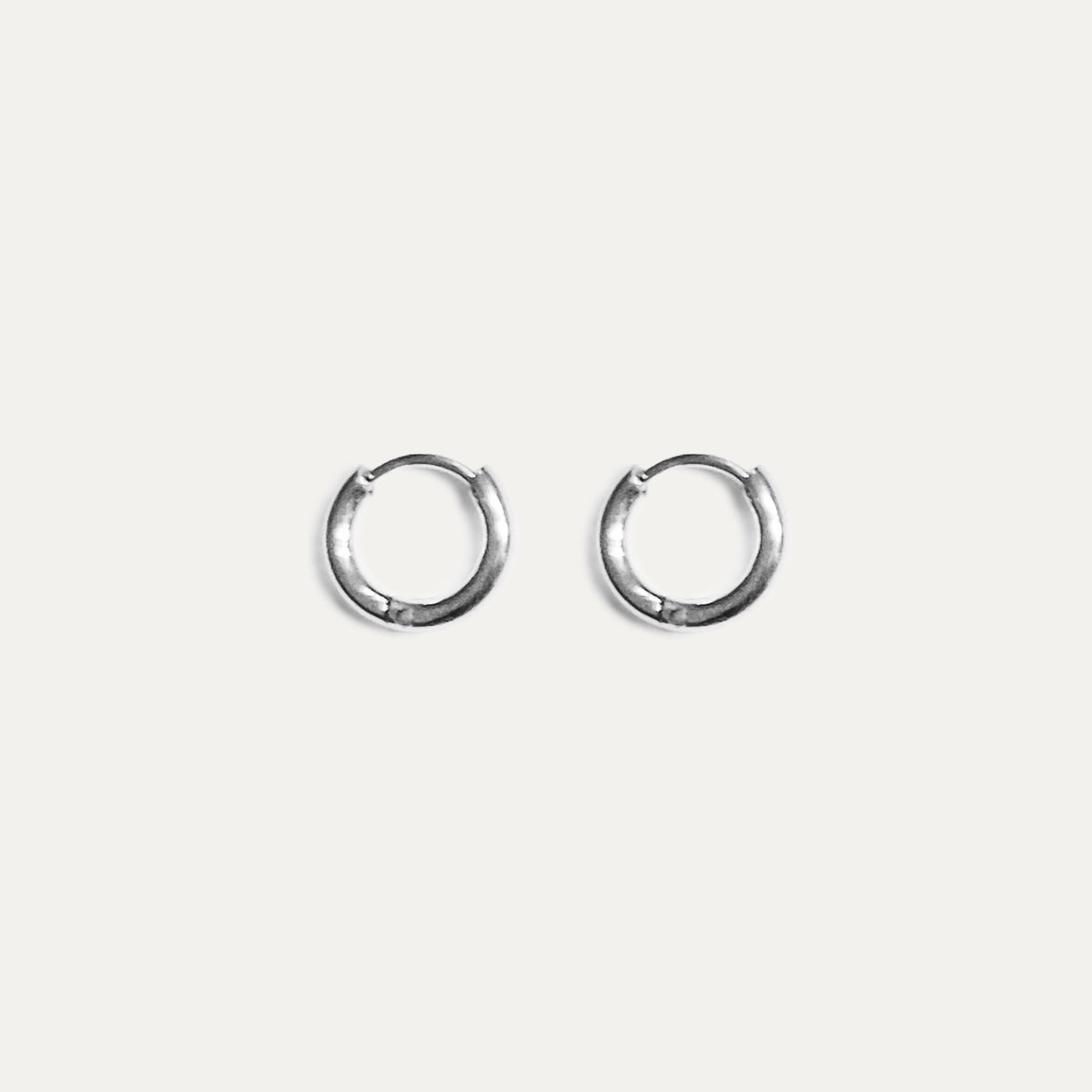 XX-Small Classic Hoop Earrings Silver