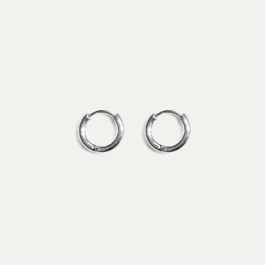 XX-Small Classic Hoop Earrings Silver