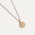 Elizabeth Coin Necklace Gold