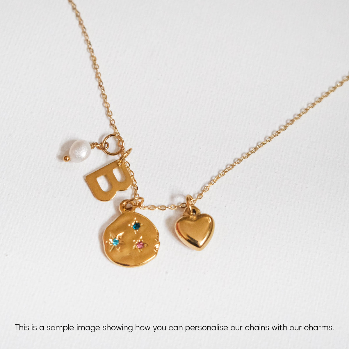 Long Plain Chain Gold