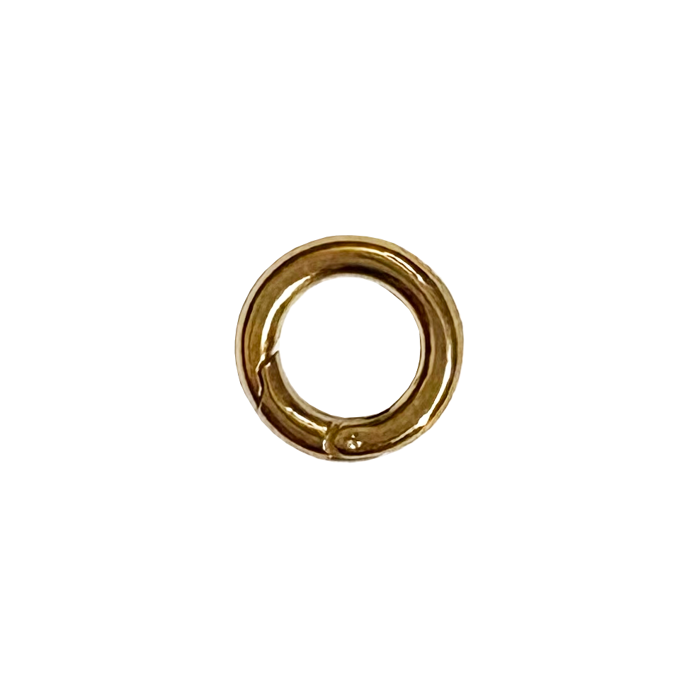 Round Pendant Keeper Gold