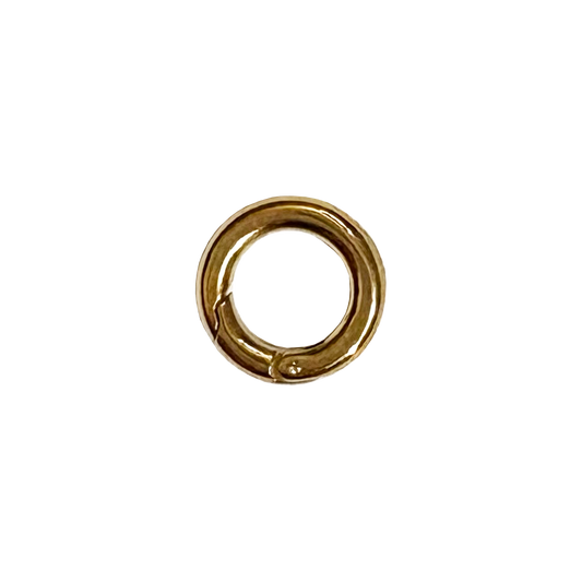 Round Pendant Keeper Gold
